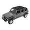 Bestop Trektop Slantback Soft Top For Jeep 2018-Current Wrangler JL 4 Door 56863-35 - alternate 4